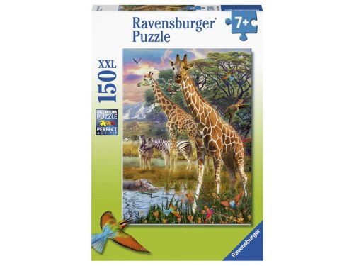 Ravensburger Puzzle 150 db - Színes szavanna