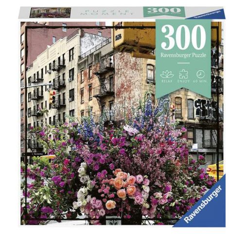 Ravensburger: Puzzle 300 db - Virágok New Yorkban