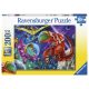 Ravensburger Puzzle 200 db - Dínók az űrben