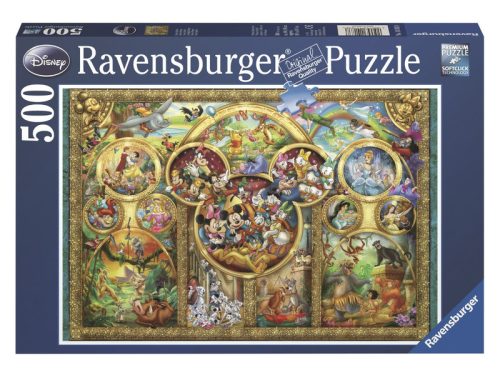 Ravensburger Puzzle 500 db - Disney család