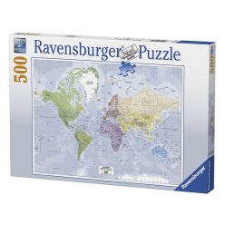 Ravensburger Puzzle 500 db - Világtérkép