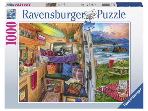 Ravensburger Puzzle 1000 db - Lakóautó