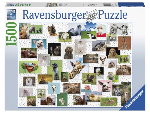 Ravensburger Puzzle 1500 db - Vicces állatok