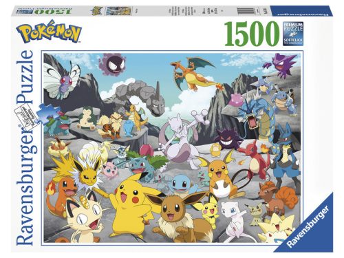 Ravensburger: Puzzle 1500 db - Klasszikus Pokémon