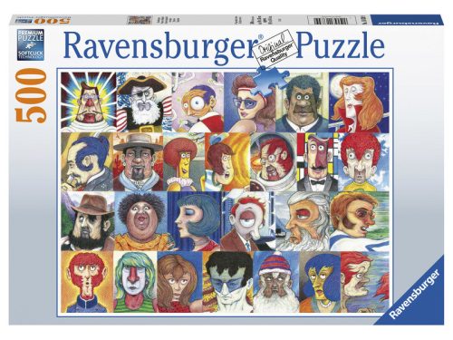 Ravensburger Puzzle 500 db - Arcok