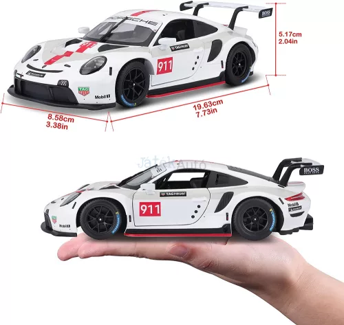 Bburago 1:24 Porsche 911 RSR GT versenyautó 18-28013