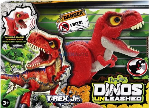 T-Rex Jr - sétáló, hangot adó dínó