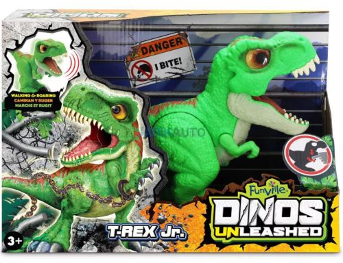 T-Rex Jr - sétáló, hangot adó dínó