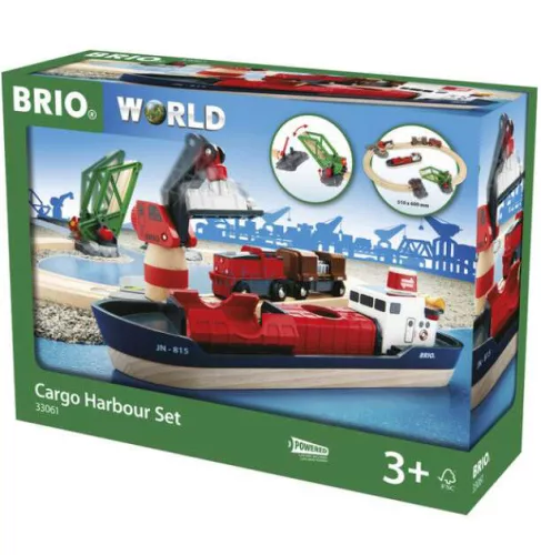 BRIO Hajó kikötő szett 33061