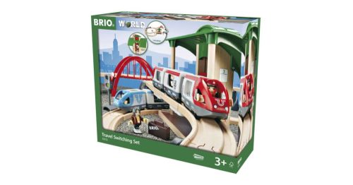 BRIO Vonat átszállás szett