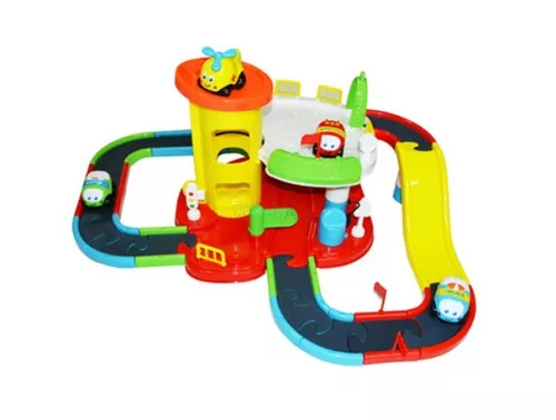 Parkolóház autópályával készlet - 34 cm