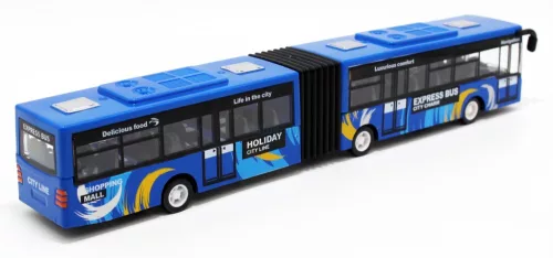 Hátrahúzós csuklós busz, 28 cm