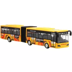 Hátrahúzós csuklós busz, 28 cm