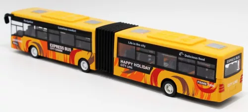 Hátrahúzós csuklós busz, 28 cm