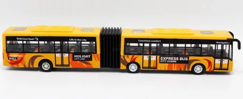 Hátrahúzós csuklós busz, 28 cm