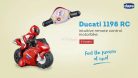 Chicco távirányítós Ducati 1198 versenymotor, 22 cm - 56911