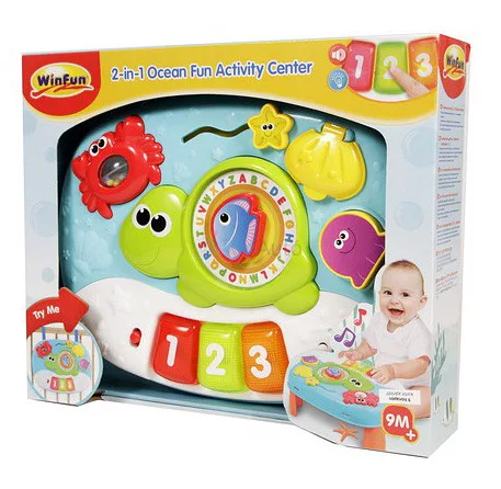 WinFun Óceános asztal zenélő bébijáték