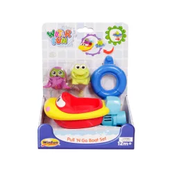 WinFun Bébi fürdőjáték kishajóval