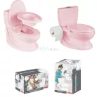 Wc alakú bili öblítés hanggal rózsaszín