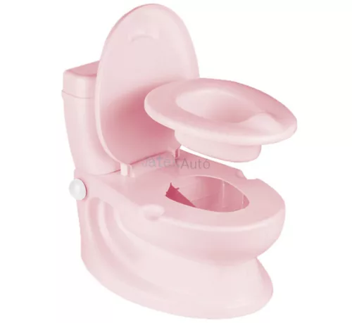 Wc alakú bili öblítés hanggal rózsaszín