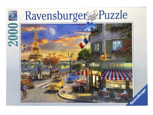 Ravensburger: Puzzle 2000 db - Romantikus este Párizsban