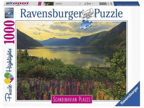 Ravensburger Puzzle 1000 db - Norvég fjordok