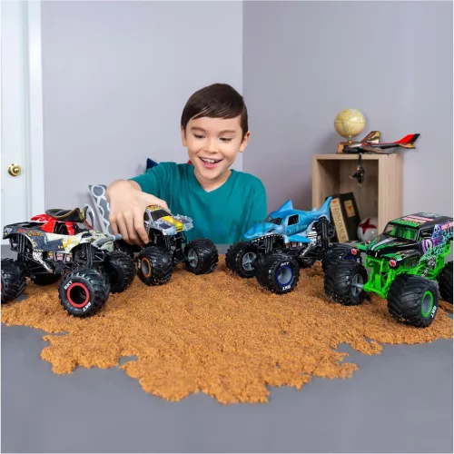 Monster Jam - Zombie masszív, fémházas Monster Truck 1:24