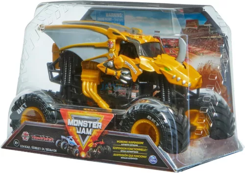Monster Jam - Bakugan Dragonoid masszív, fémházas Monster Truck 1:24