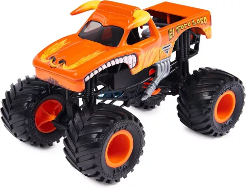 Monster Jam - EL Toro Loco masszív, fémházas Monster Truck 1:24
