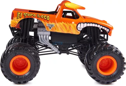 Monster Jam - EL Toro Loco masszív, fémházas Monster Truck 1:24