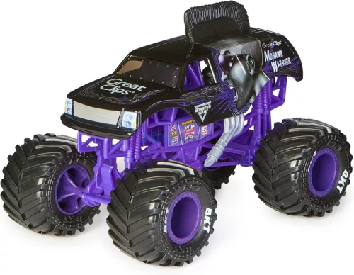 Monster Jam - Mohawk Warrior masszív, fémházas Monster Truck 1:24