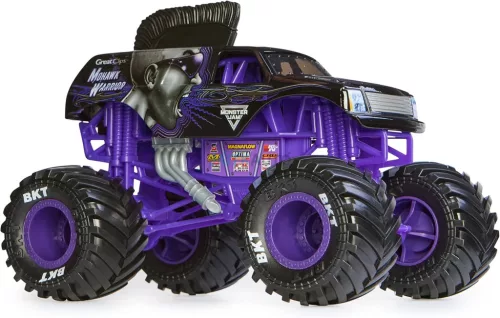 Monster Jam - Mohawk Warrior masszív, fémházas Monster Truck 1:24