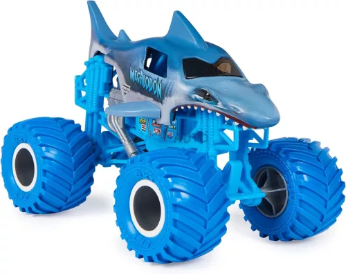 Monster Jam - Megalodon masszív, fémházas Monster Truck 1:24