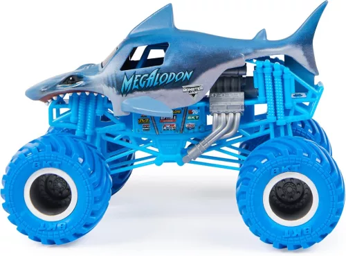 Monster Jam - Megalodon masszív, fémházas Monster Truck 1:24