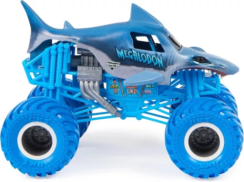 Monster Jam - Megalodon masszív, fémházas Monster Truck 1:24