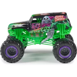 Monster Jam - Grave Digger masszív, fémházas Monster Truck 1:24