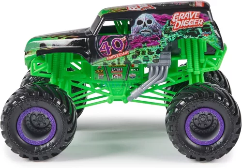 Monster Jam - Grave Digger masszív, fémházas Monster Truck 1:24