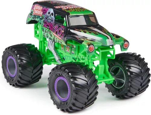 Monster Jam - Grave Digger masszív, fémházas Monster Truck 1:24