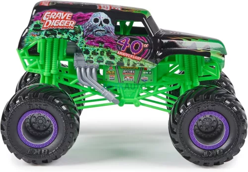Monster Jam - Grave Digger masszív, fémházas Monster Truck 1:24