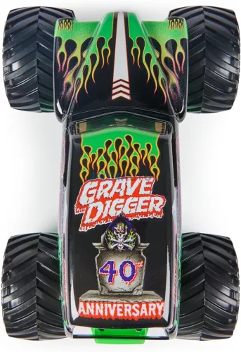 Monster Jam - Grave Digger masszív, fémházas Monster Truck 1:24