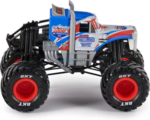 Monster Jam - Lucas Stabilizer masszív, fémházas Monster Truck 1:24