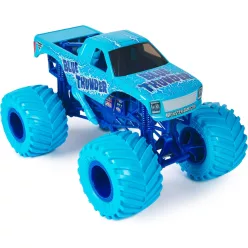 Monster Jam - Blue Thunder masszív, fémházas Monster Truck 1:24
