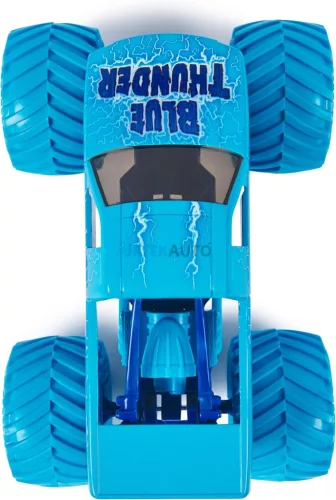 Monster Jam - Blue Thunder masszív, fémházas Monster Truck 1:24