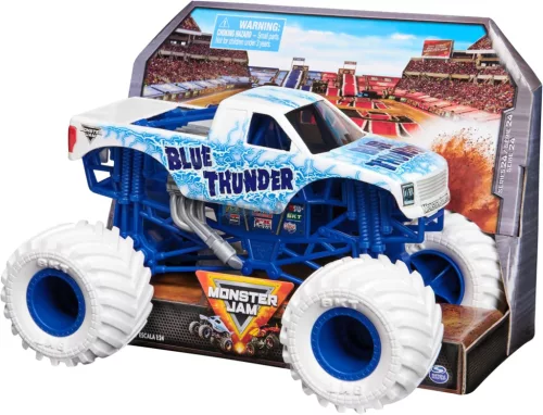 Monster Jam - Blue Thunder WH masszív, fémházas Monster Truck 1:24