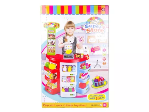 Szupermarket játékkészlet - 78 cm