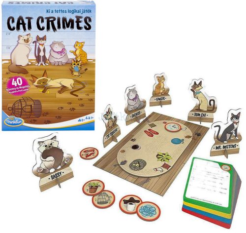 Thinkfun: Cat Crimes - Zsivány cicák