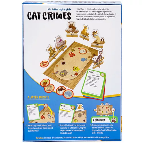 Thinkfun: Cat Crimes - Zsivány cicák