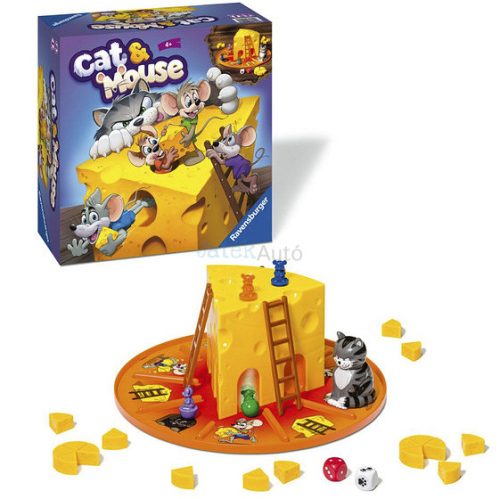 Ravensburger Társasjáték - Cat&Mouse