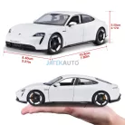 Bburago 1:24 Porsche Taycan Turbo S (2019) sportautó 18-21098