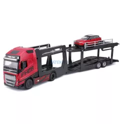   Bburago 1:43 Volvo FH16 XL 750 autószállító kamion + Land Rover LRX Concept 18-31462